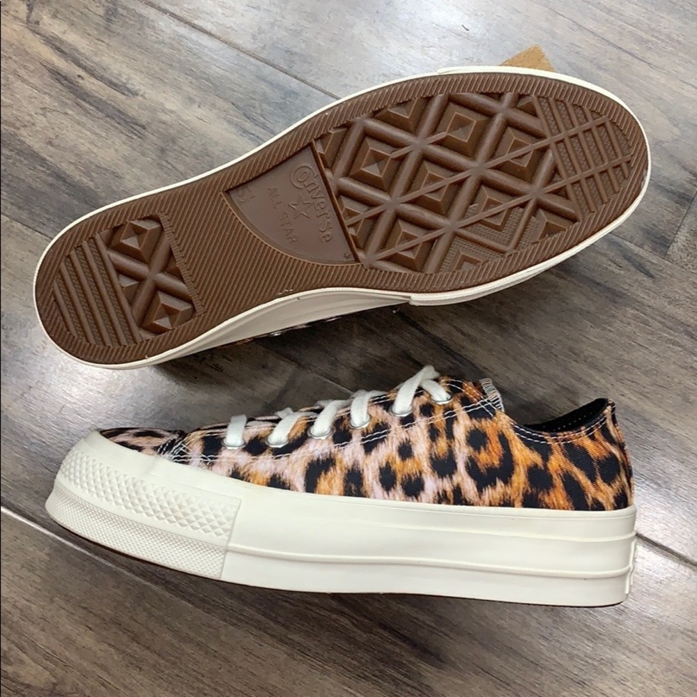 CONVERSE CTAS LIFT OX PLATFORM Egret/Black/Egret - Picture 3 of 16